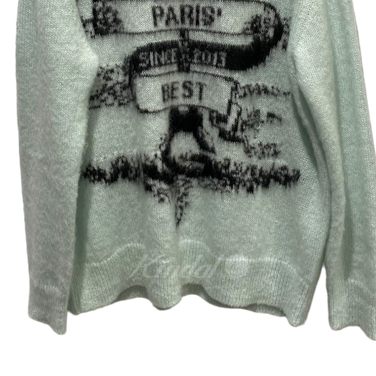 Paris Best Jacquard Sweater モヘア混セーター