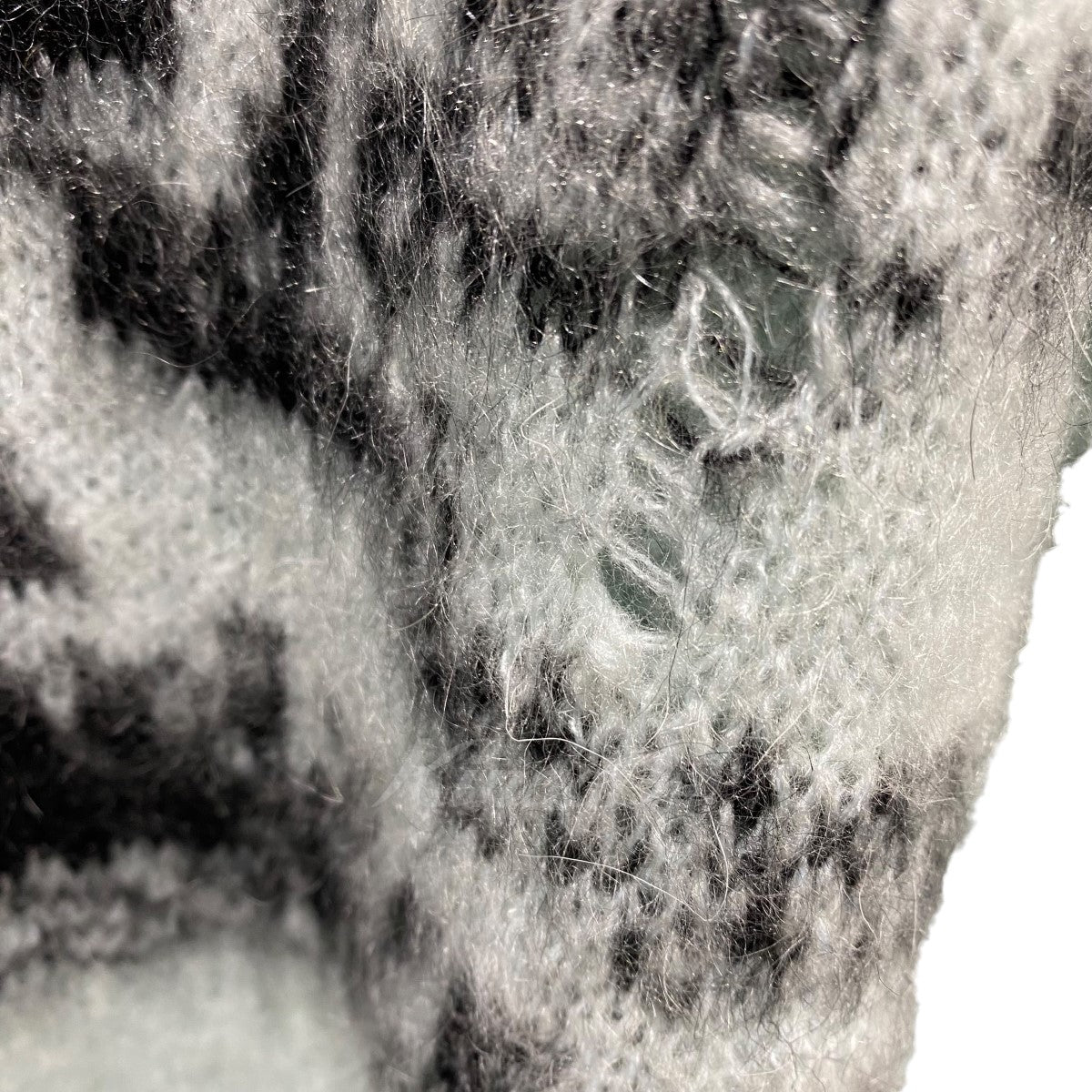 Paris Best Jacquard Sweater モヘア混セーター