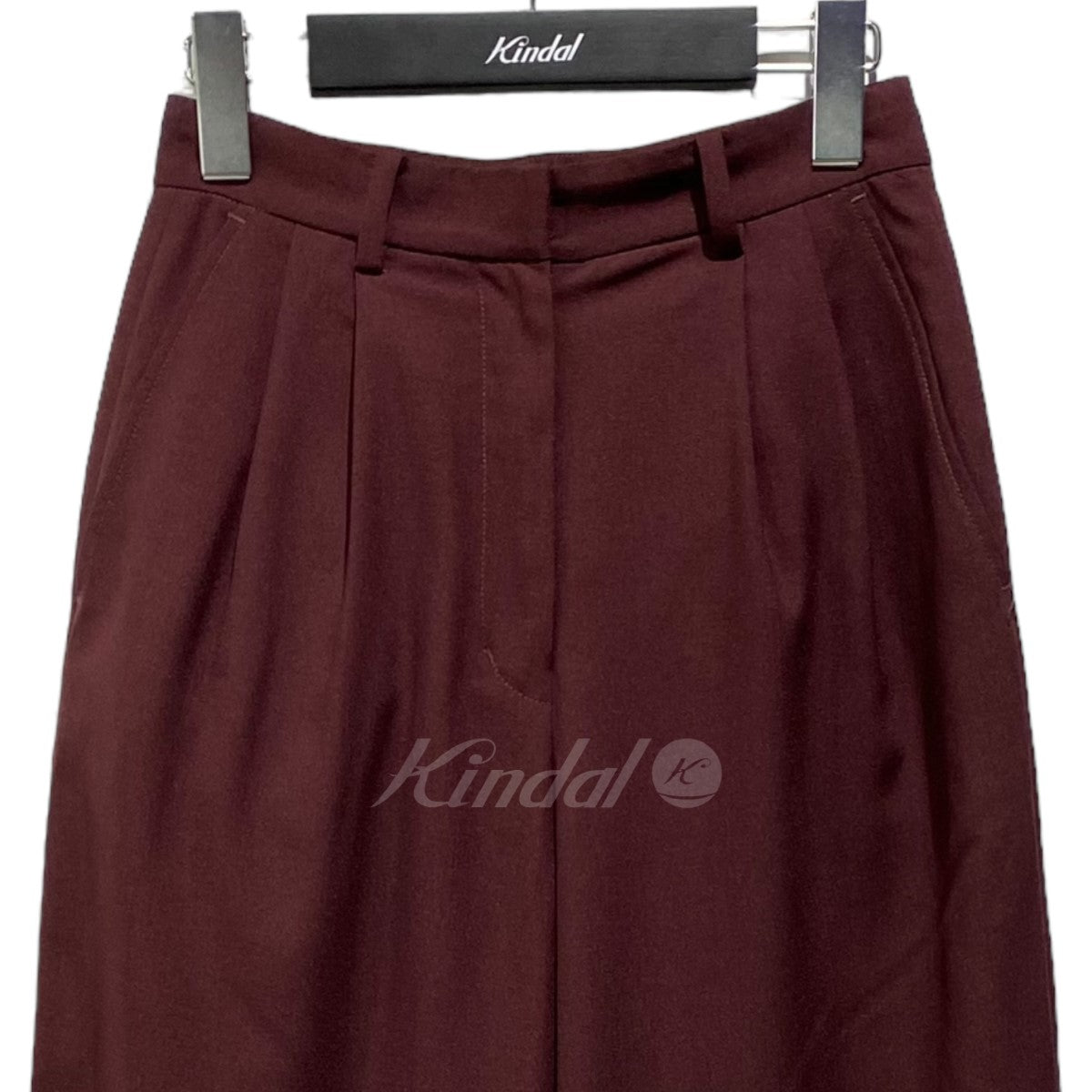 ベーシックタックワイドパンツ