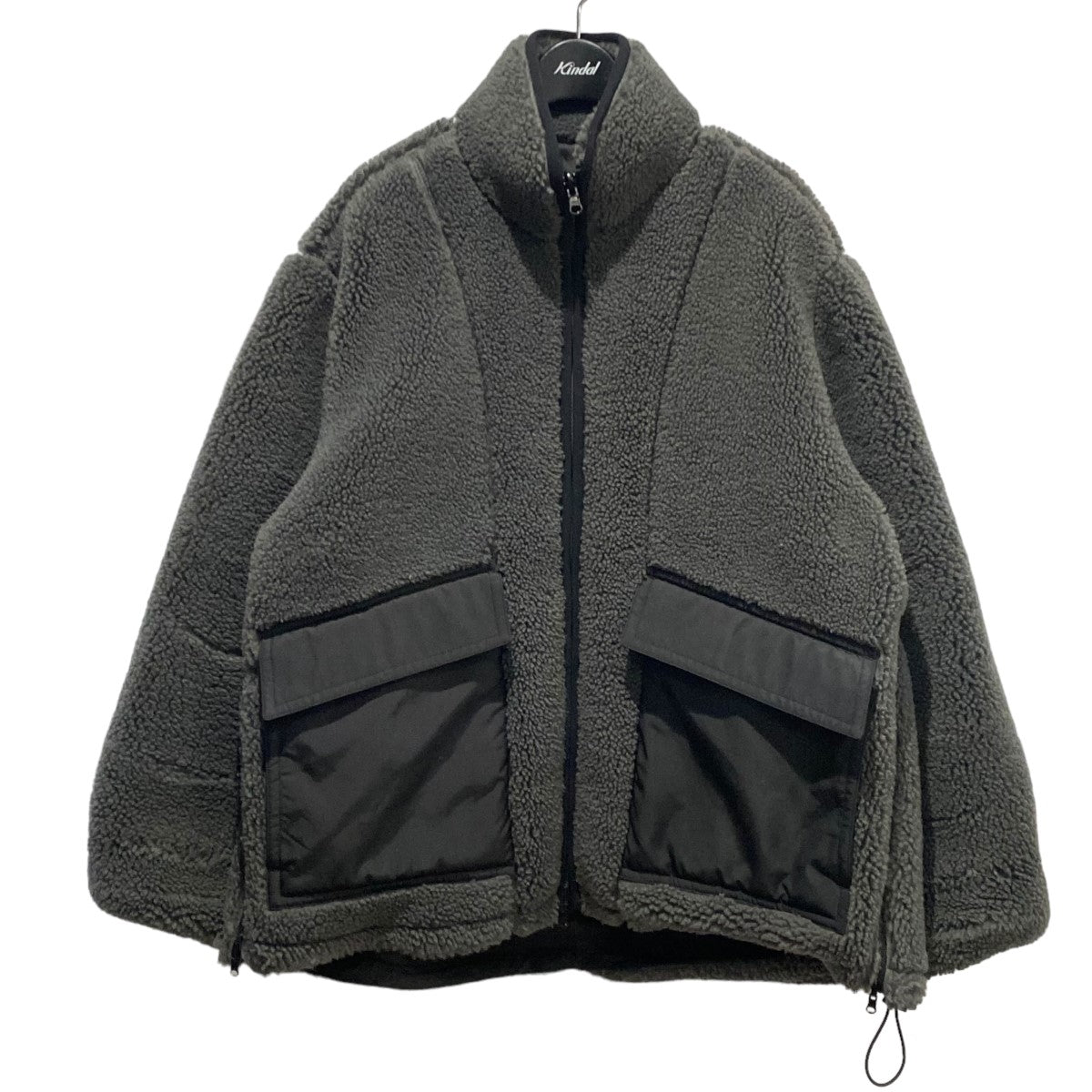 〈リバーシブル〉ボアZIPブルゾン