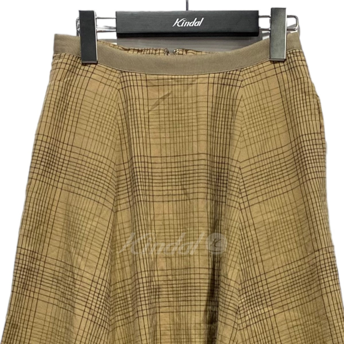 CLASSIC FLARE LONG SKIRT チェックスカート