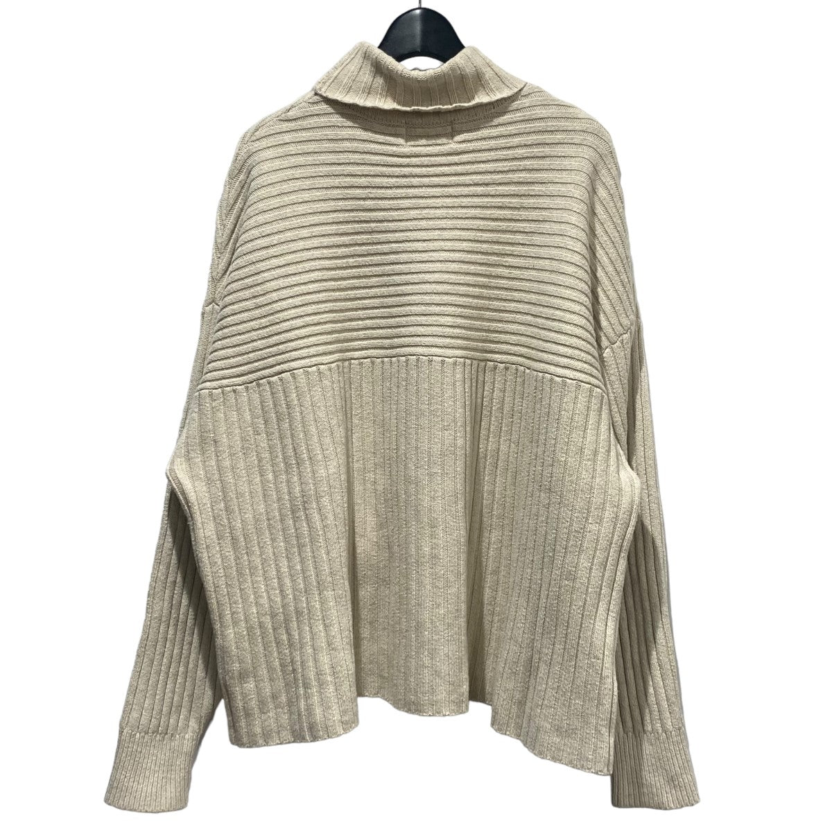 ワイドリブタートルネックニット 16106-2011 WIDE RIB TURTLE KNIT TOPS