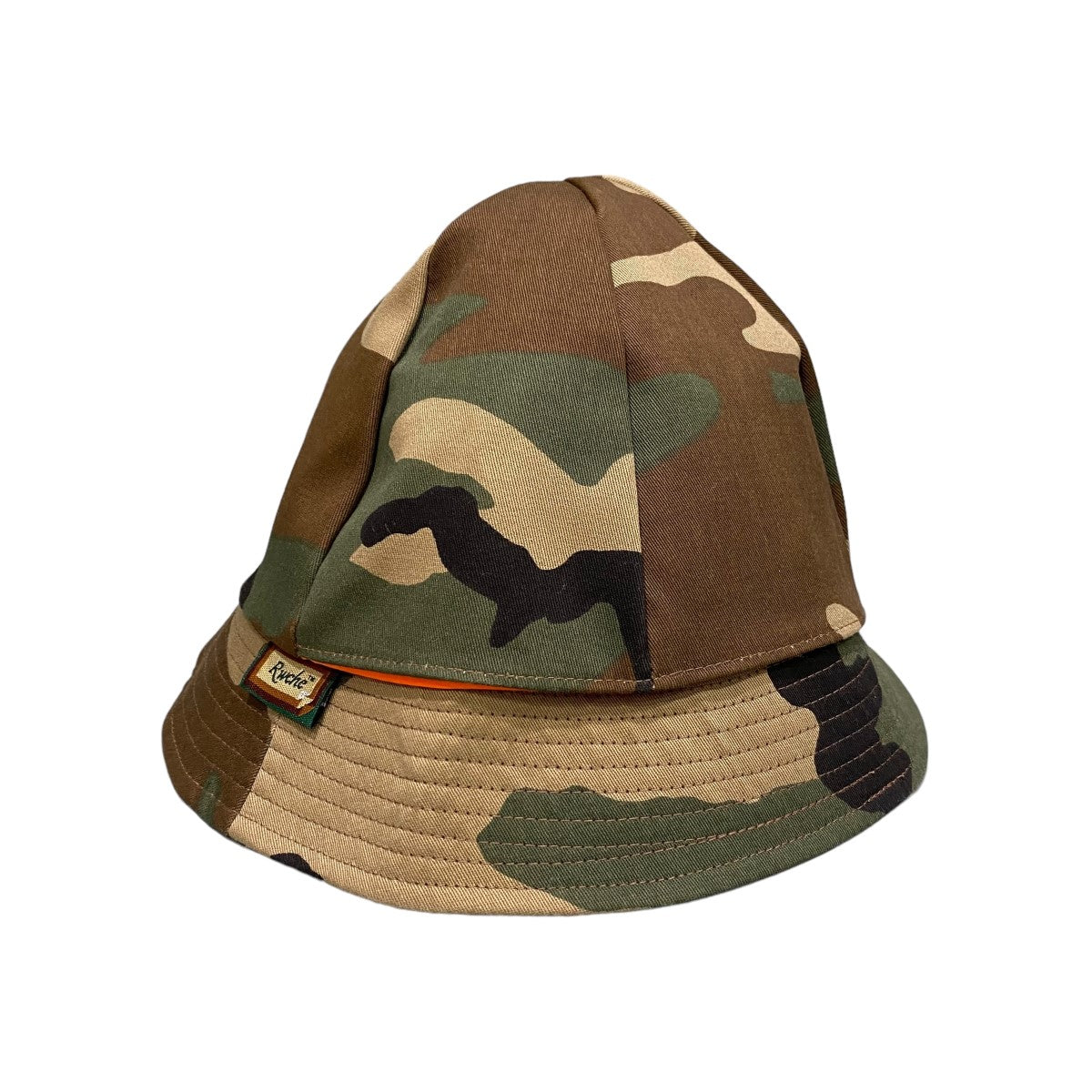 RWCHE(ローチ) TWO FACE CAMO HAT耳当て付 カモフラ迷彩柄 2WAYハット カーキ｜【公式】カインドオルオンライン  ブランド古着・中古通販【kindal】