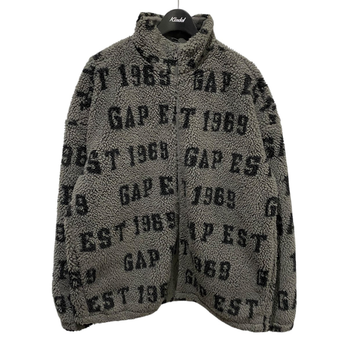 GAP(ギャップ) GAPロゴボアジャケット S/488552-02 GAPﾛｺﾞﾎﾞｱｼﾞｬｹｯﾄ グレー サイズ  L｜【公式】カインドオルオンライン ブランド古着・中古通販【kindal】