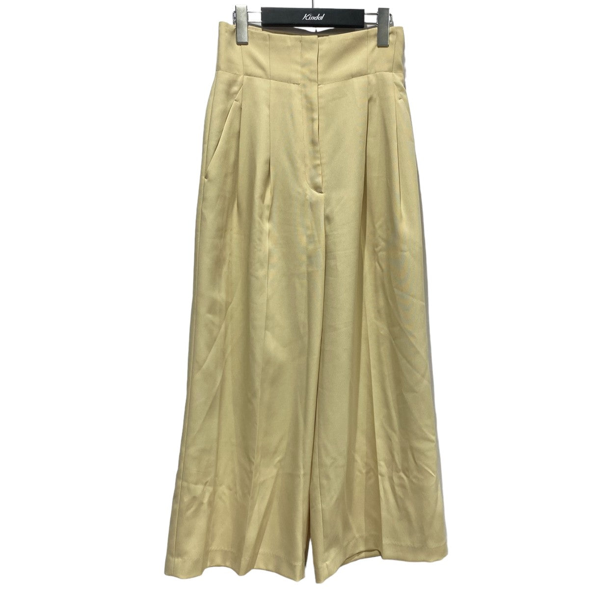 ハイウエストワイドタックパンツ6614-162-0898