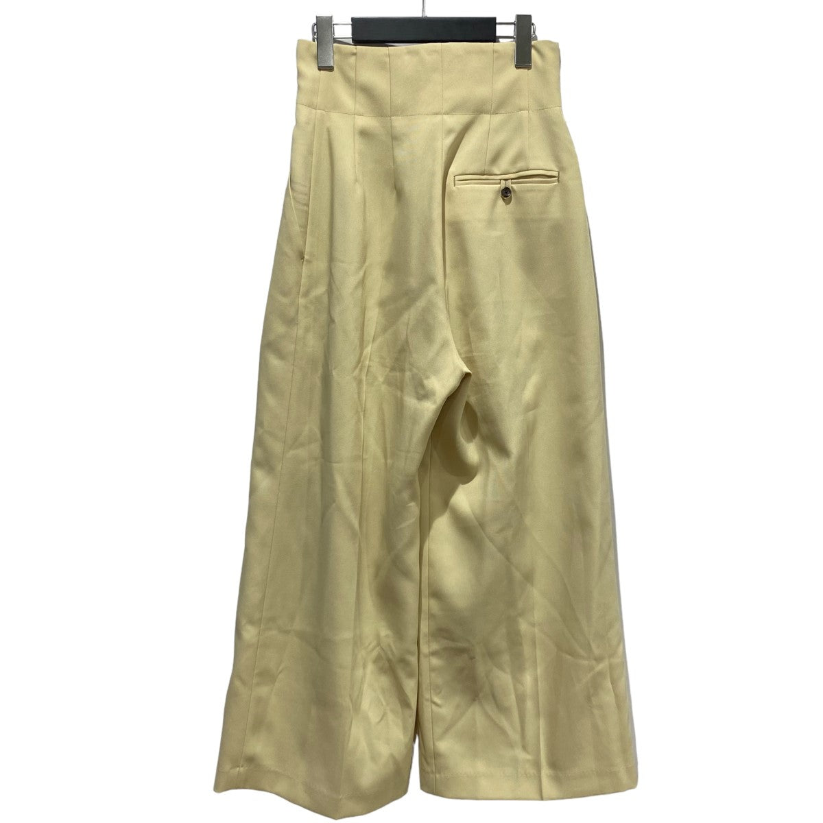 ハイウエストワイドタックパンツ6614-162-0898