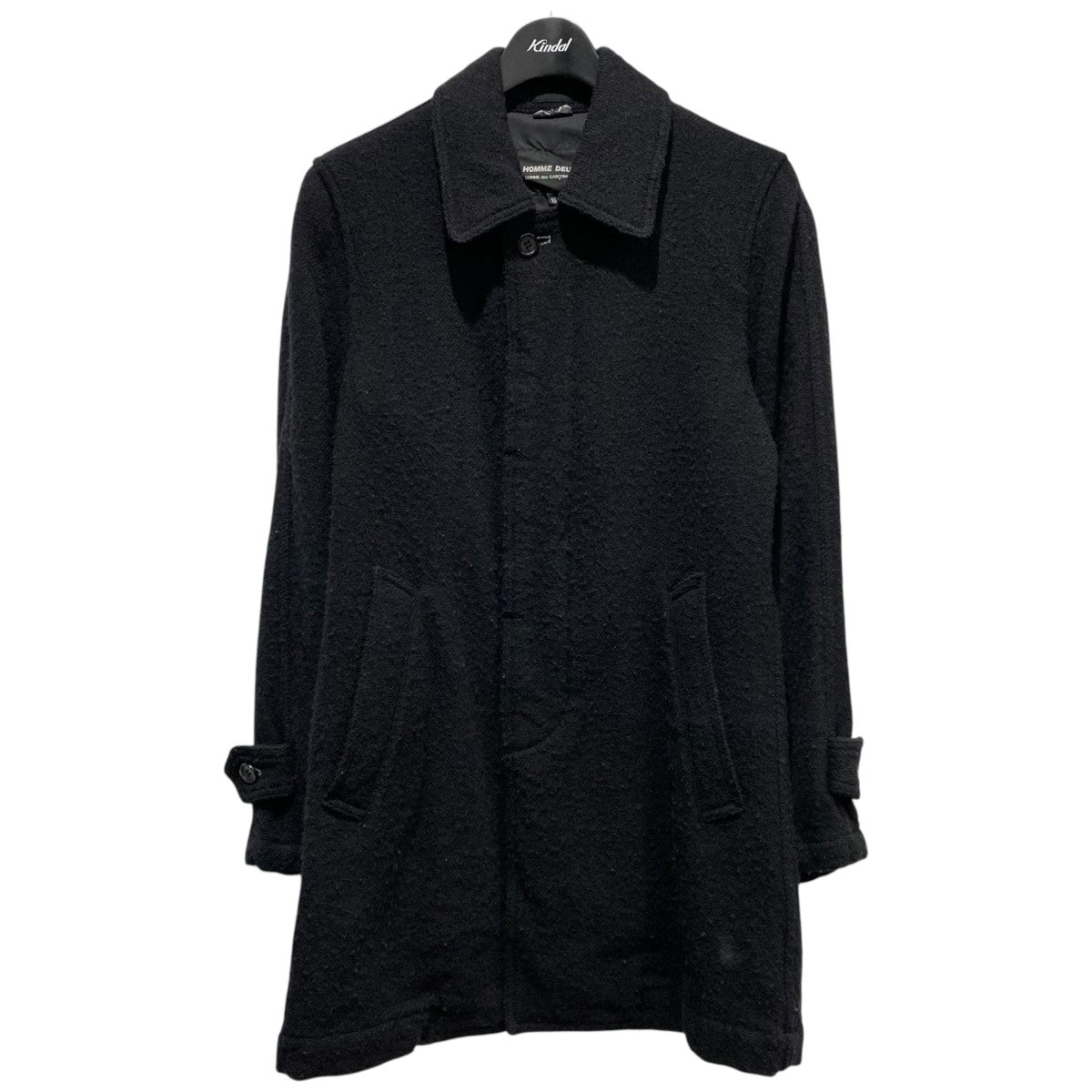 COMME des GARCONS HOMME DEUX(コムデギャルソンオムドゥ) 製品染め コートDN-C001 AD2014 DN-C001  AD2014 ブラック サイズ XS｜【公式】カインドオルオンライン ブランド古着・中古通販【kindal】