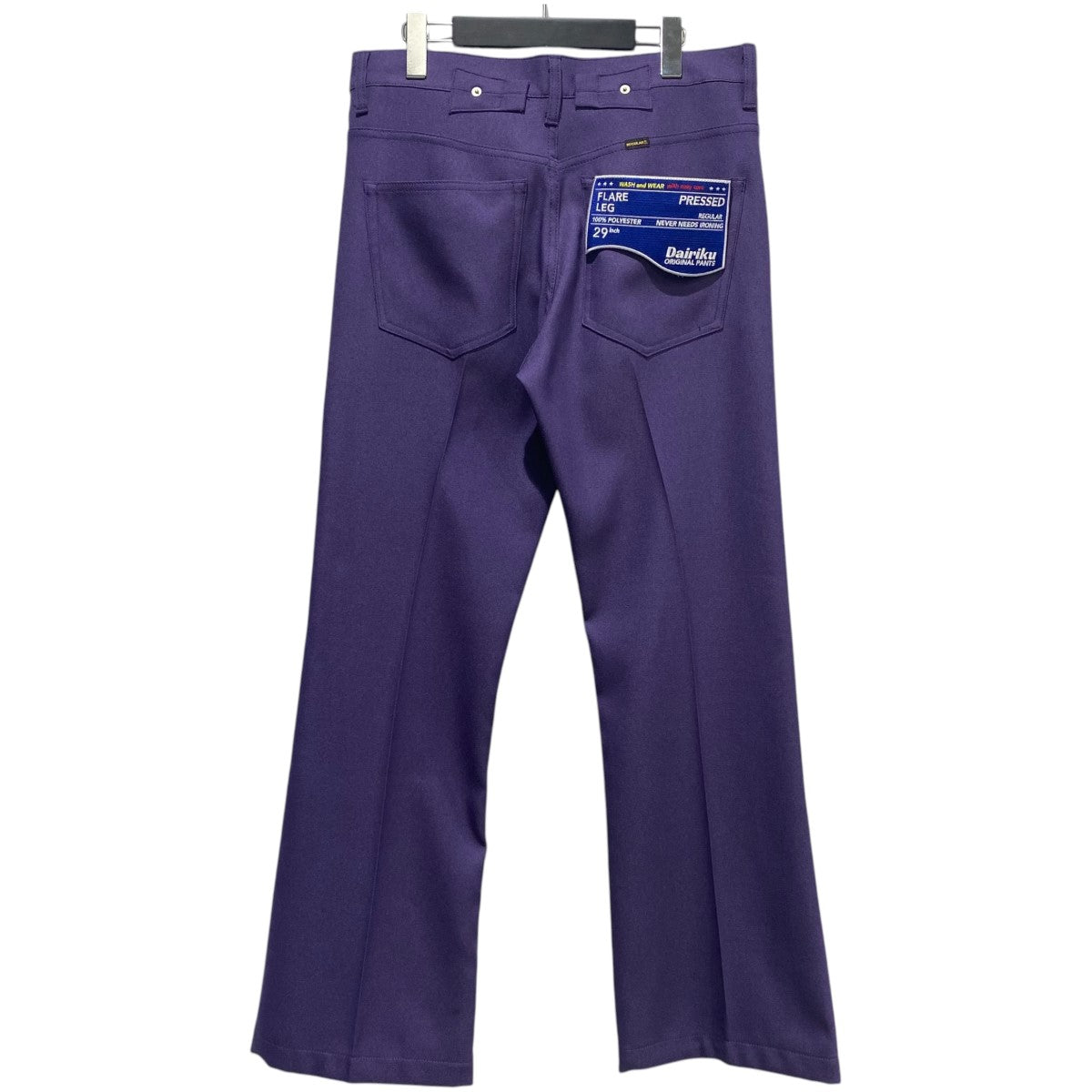 Flare Pressed Pantsフレアパンツ22AW P-5
