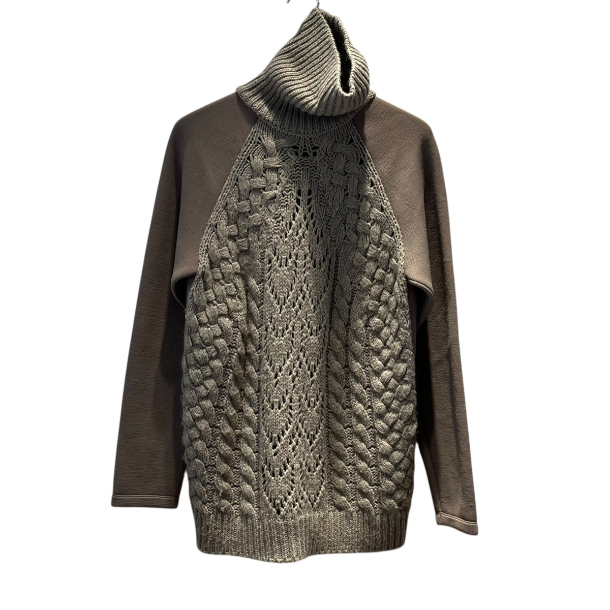 MM6 Maison Margiela(マルタンマルジェラ) 切替タートルネックニット