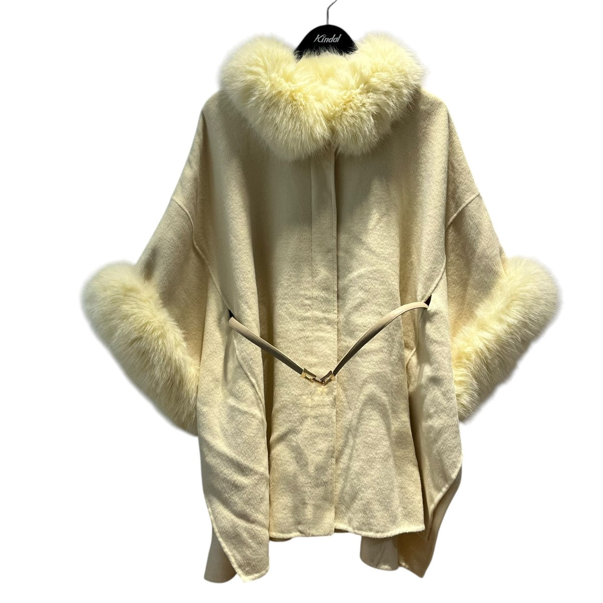 ファー付きミドルケープコートケープコートSWFC245048