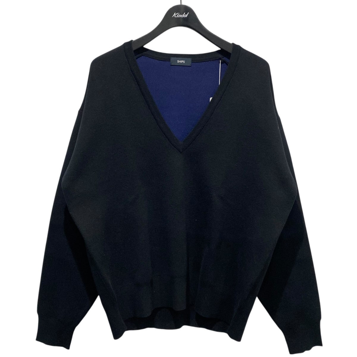 SHIPS(シップス) ダブルフェイスVネックニット116-16-0012 116