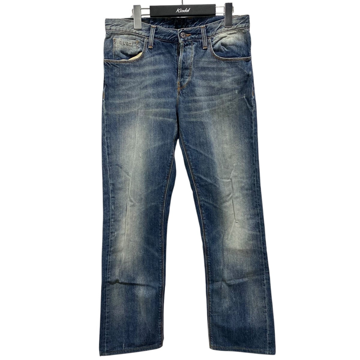 GUCCI ダメージ加工デニムパンツ222126 XZ463 古着・中古-1枚目のアイテム画像