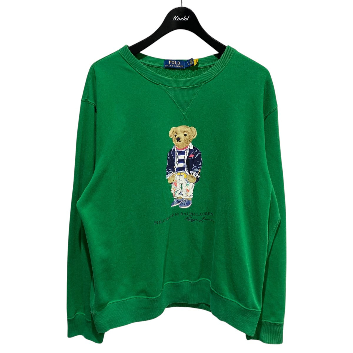 POLO RALPH LAUREN ベアプリント スウェット 古着・中古-1枚目のアイテム画像