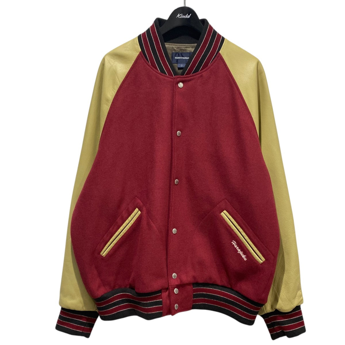 Harajuku Raglan Varsity JacketベースボールジャケットTN233LOWHS02