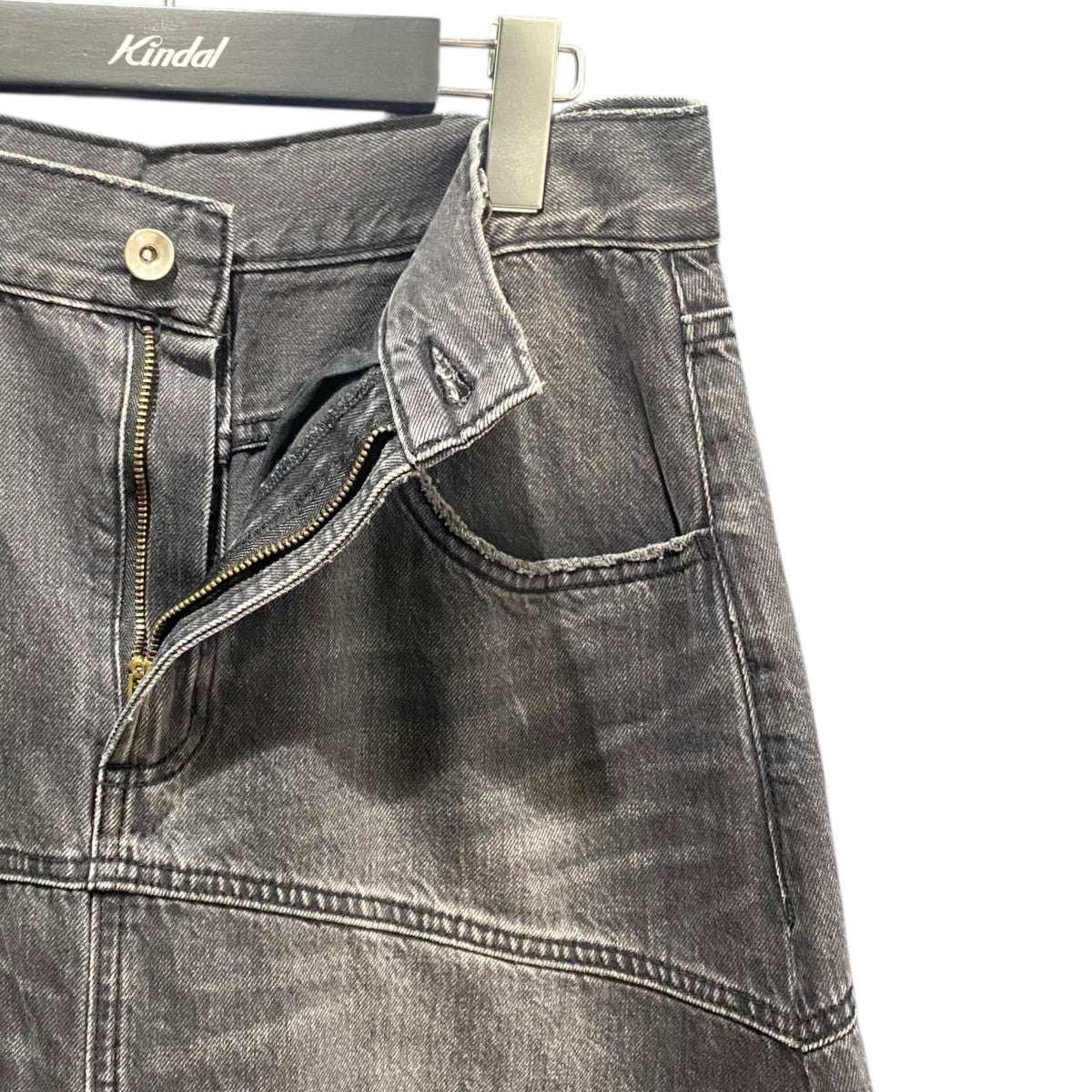 ローライズセミフレアデニムスカートGAC-23000