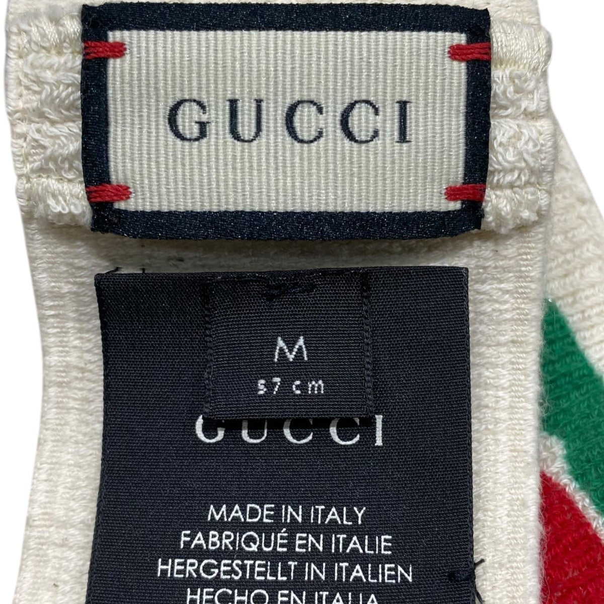 GUCCI ヘアバンド リストバンドセット 古着・中古-3枚目のアイテム画像