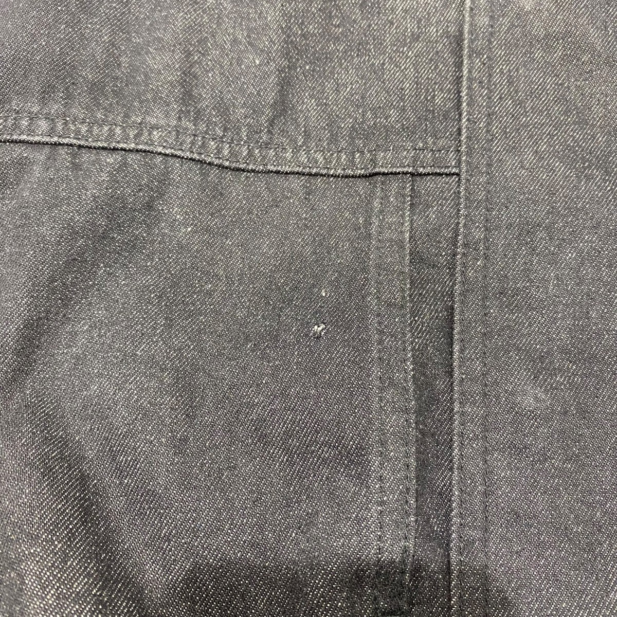 Adam et Rope ドライタッチデニムスタンドカラーブルゾンGML-13270 古着・中古-6枚目のアイテム画像