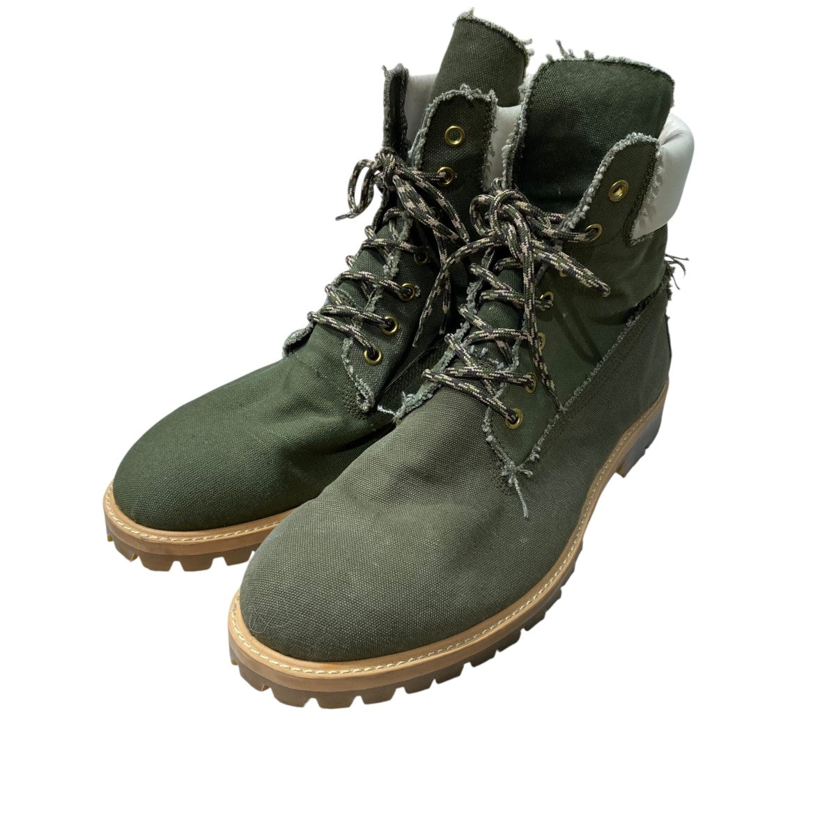 Timberland×READYMADE×NUBIAN リメイクマウンテンブーツ オリーブ