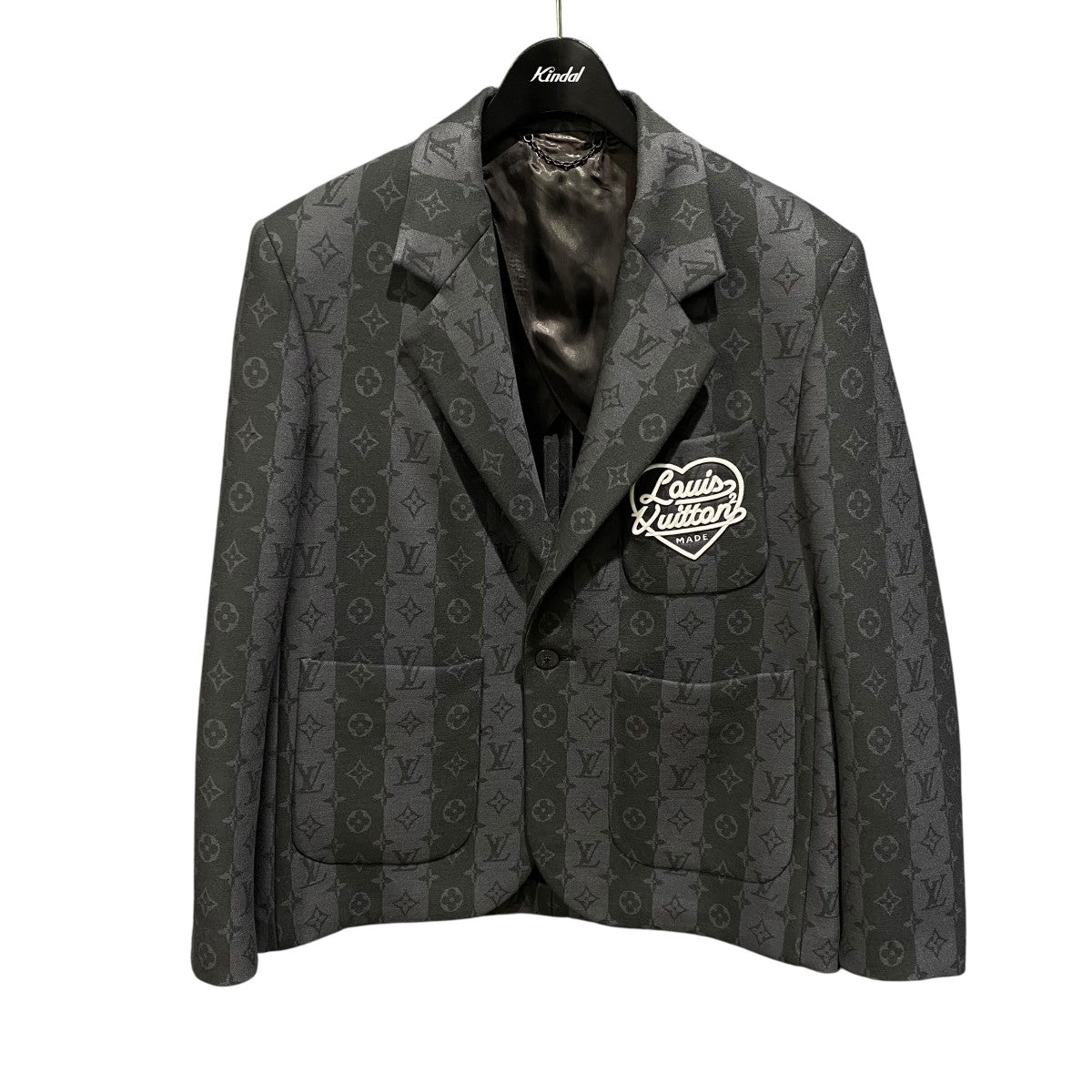 LOUIS VUITTON×NIGO 22SSモノグラムストライプテーラード
