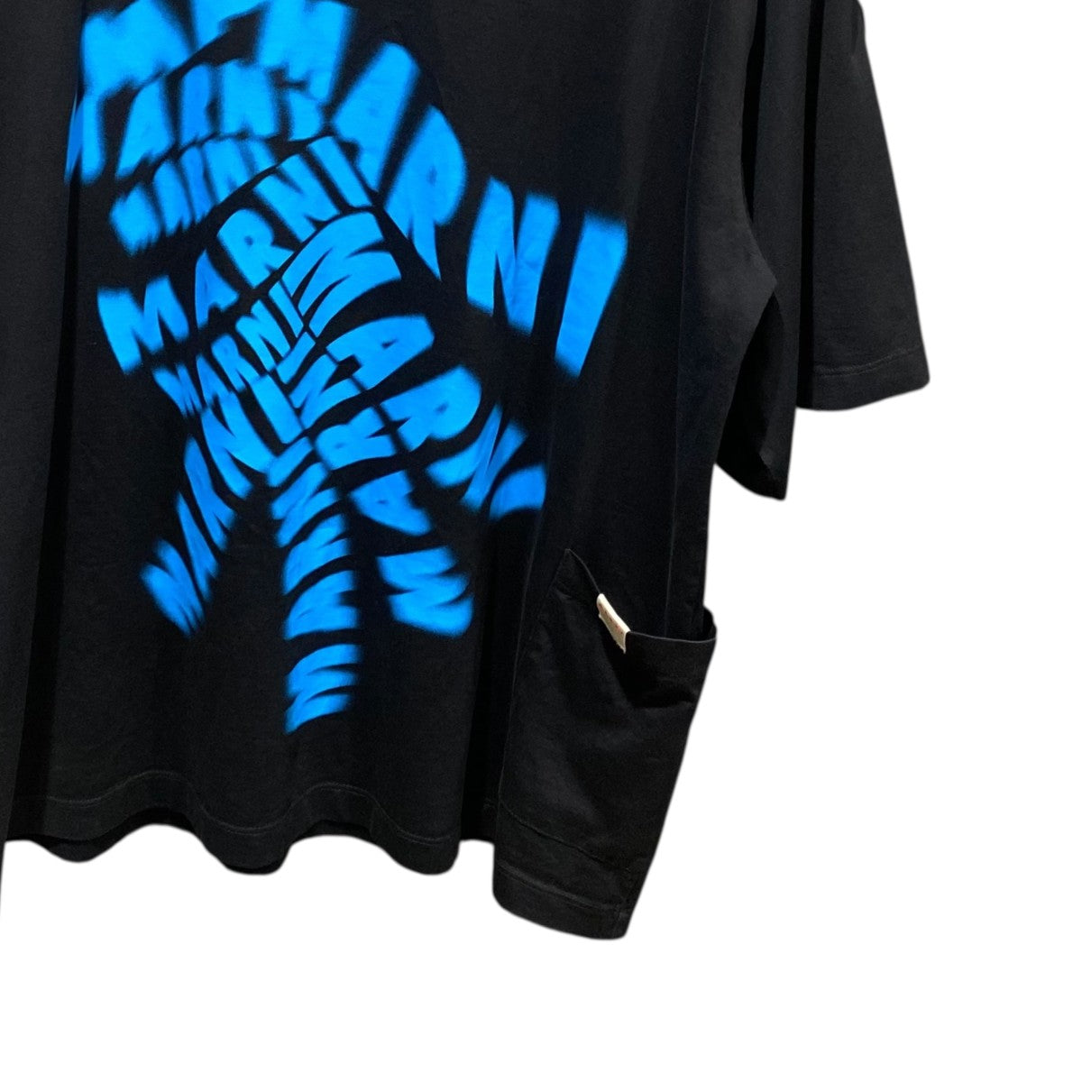 ディストールドスピンロゴプリントTシャツHUMU0229P0