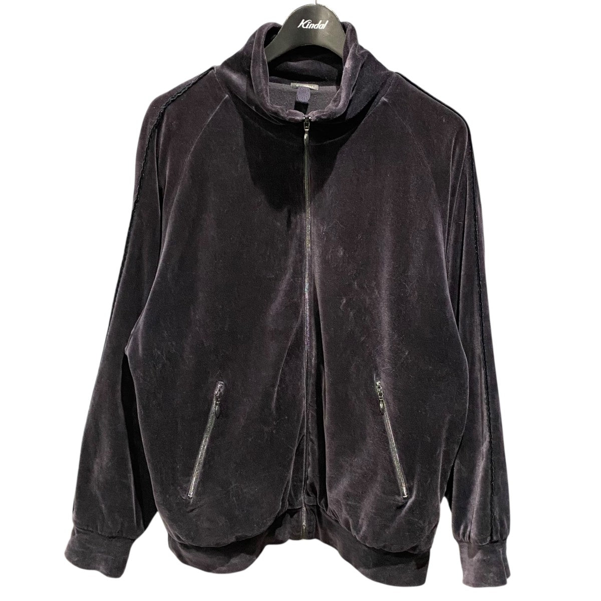 COMOLI 20AW ベロアジャージ トラックジャケット サイズ3 COMOLI(コモリ) ベロアジャージトラックジャケットW03-05009 W03