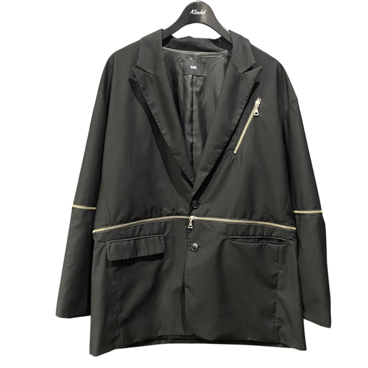 HARE(ハレ) マルチジップ付テーラードジャケットHA030447AD HA030447AD