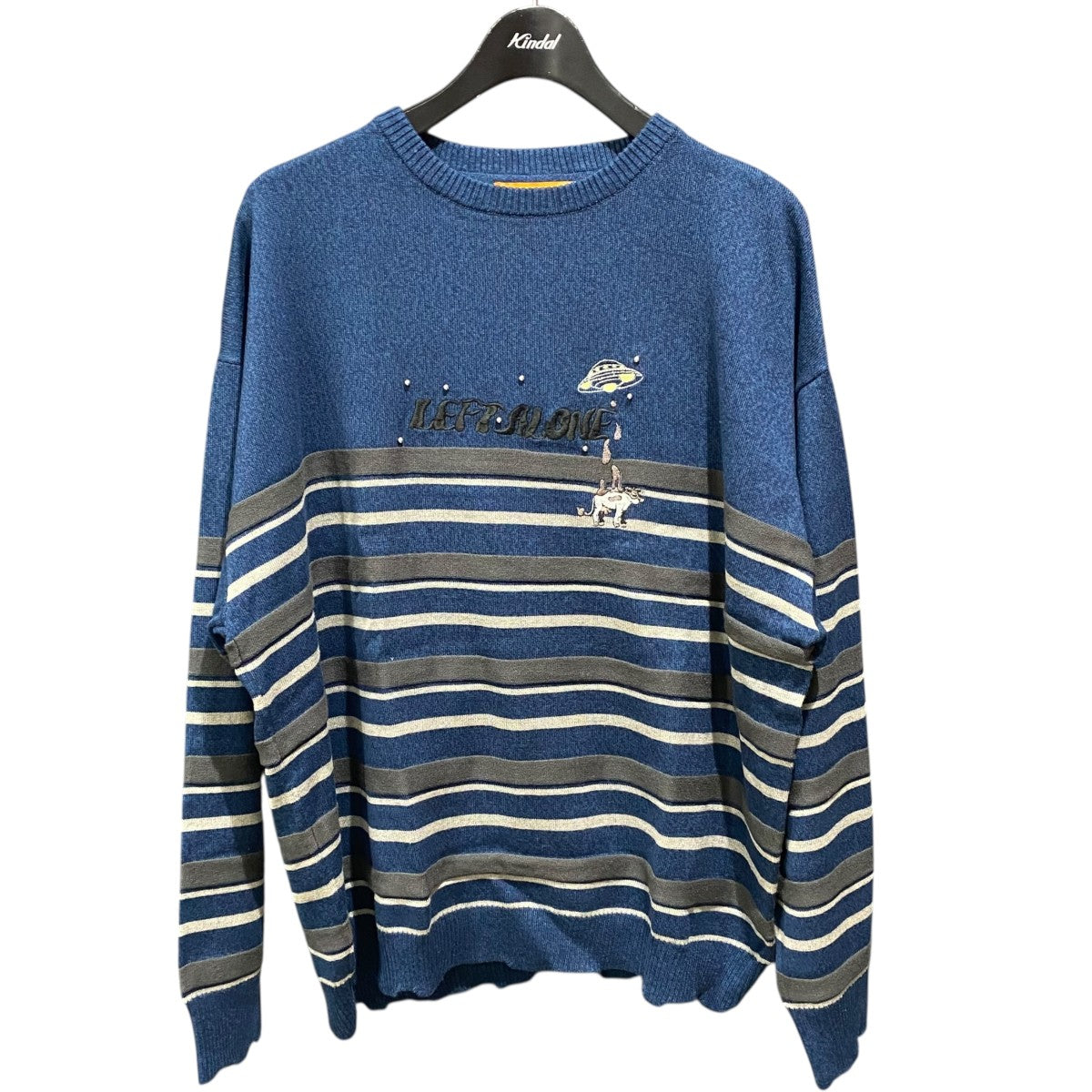 刺繍ボーダーニット24LA-122