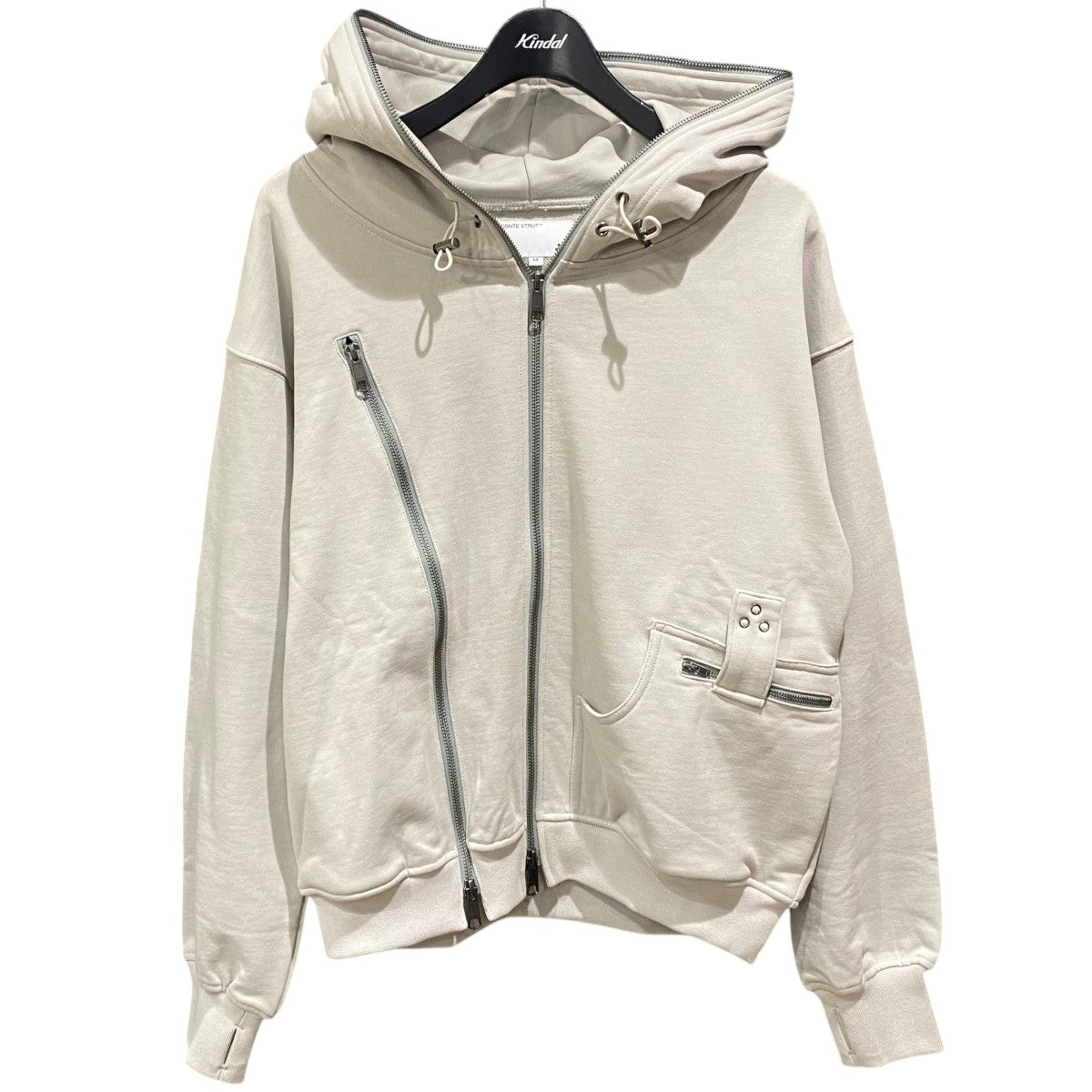 DOUBLE ZIP LINE HOODIECON-SSK08