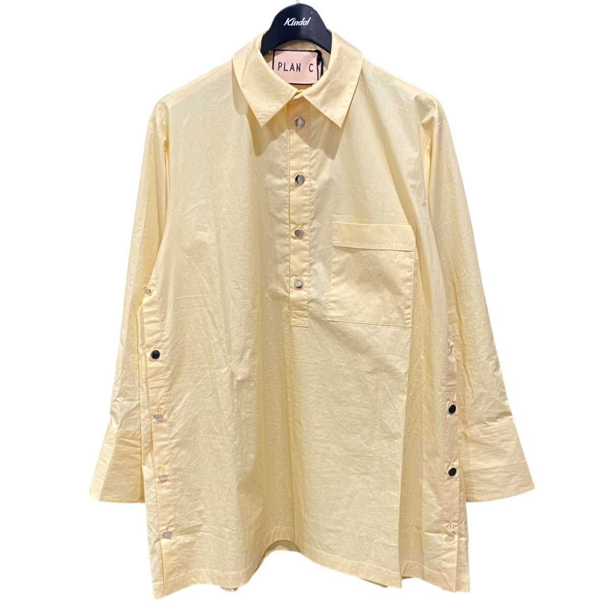 Plan C スーピーマコットンプルオーバーシャツCMCAF02K00 古着・中古-1枚目のアイテム画像