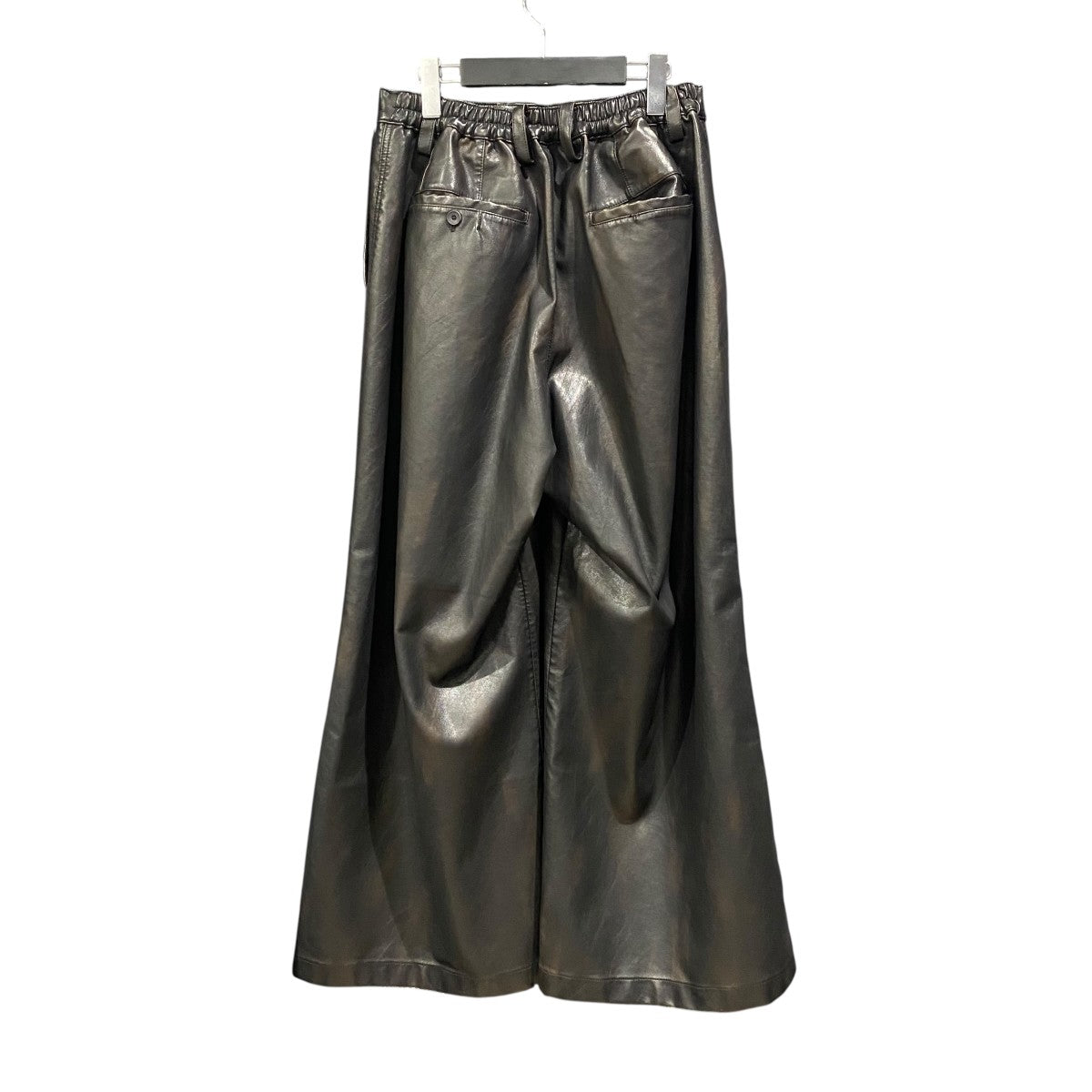 MAISON SPECIAL タックワイドパンツ11252461602 Artificial Leather Pin-Tuck Wide Pants 古着・中古-2枚目のアイテム画像