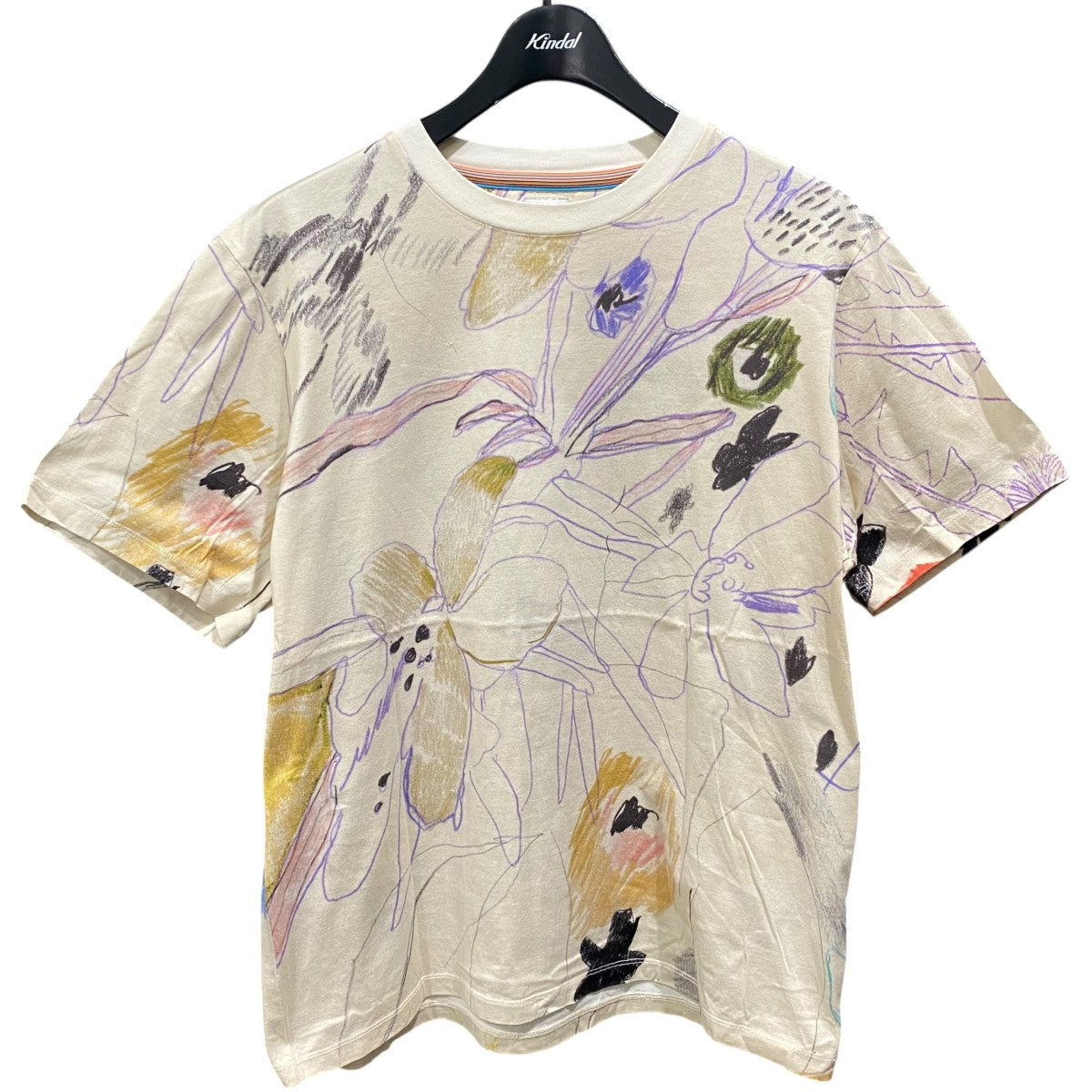 Paul Smith(ポールスミス) 花柄プリントTシャツ919T 919T アイボリー