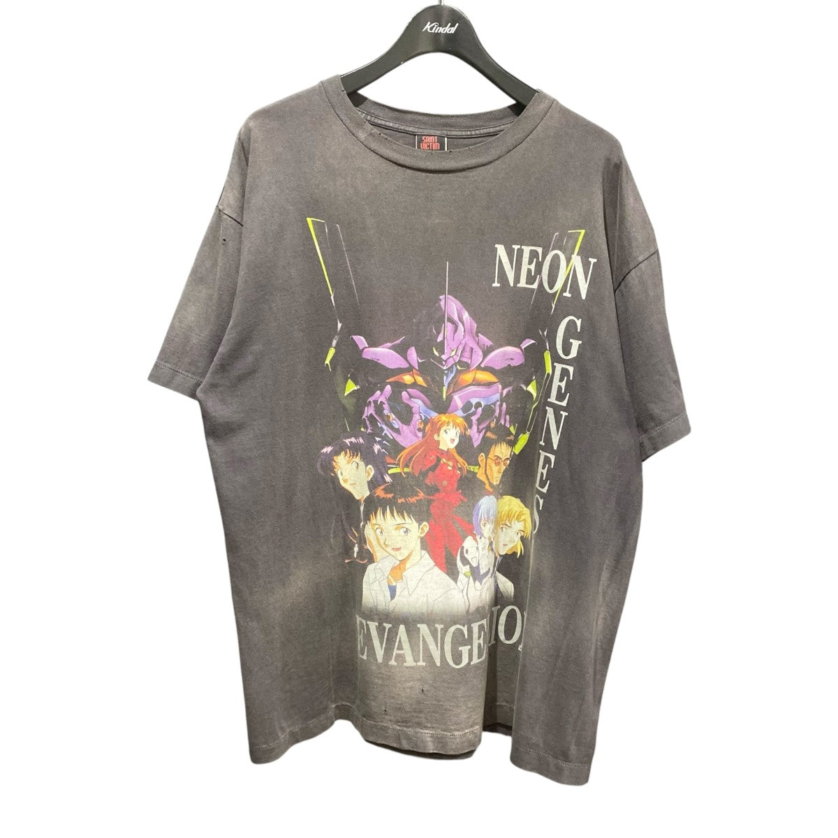 SAINT MICHAEL×Eva EV SS TEESM-YS8-0000-C24 SM-YS8-0000-C24 グレー