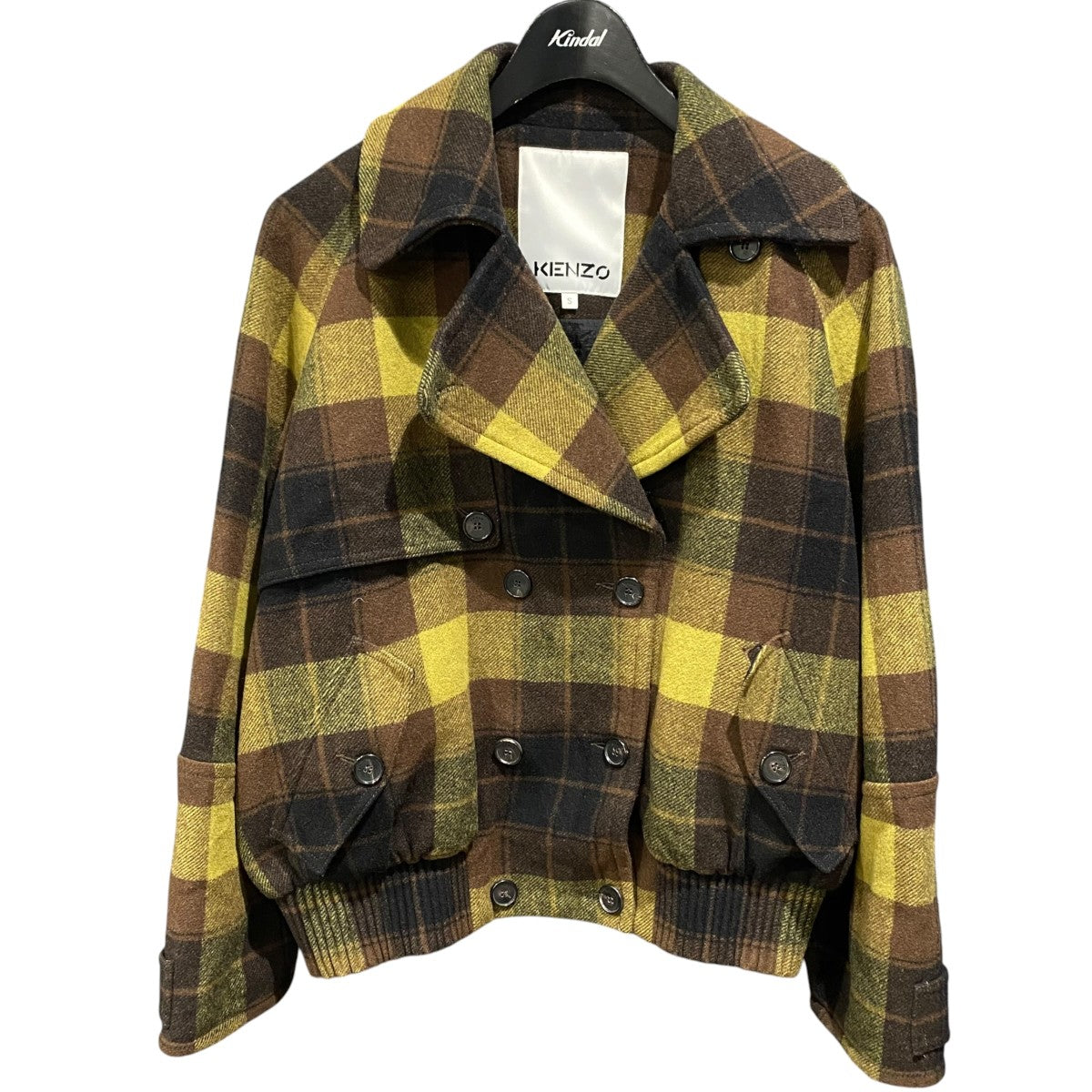 KENZO(ケンゾー) チェックショートブルゾンFB62BL1339CN FB62BL1339CN