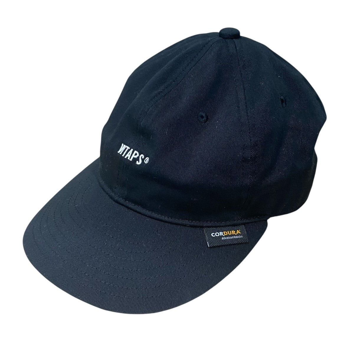 35316　新品タグ付　定価2940円　スリクソン　キャップ　黒　Ｆ WTAPS(ダブルタップス) ロゴ刺繍キャップ251HCDT-HT04 251HCDT-HT04