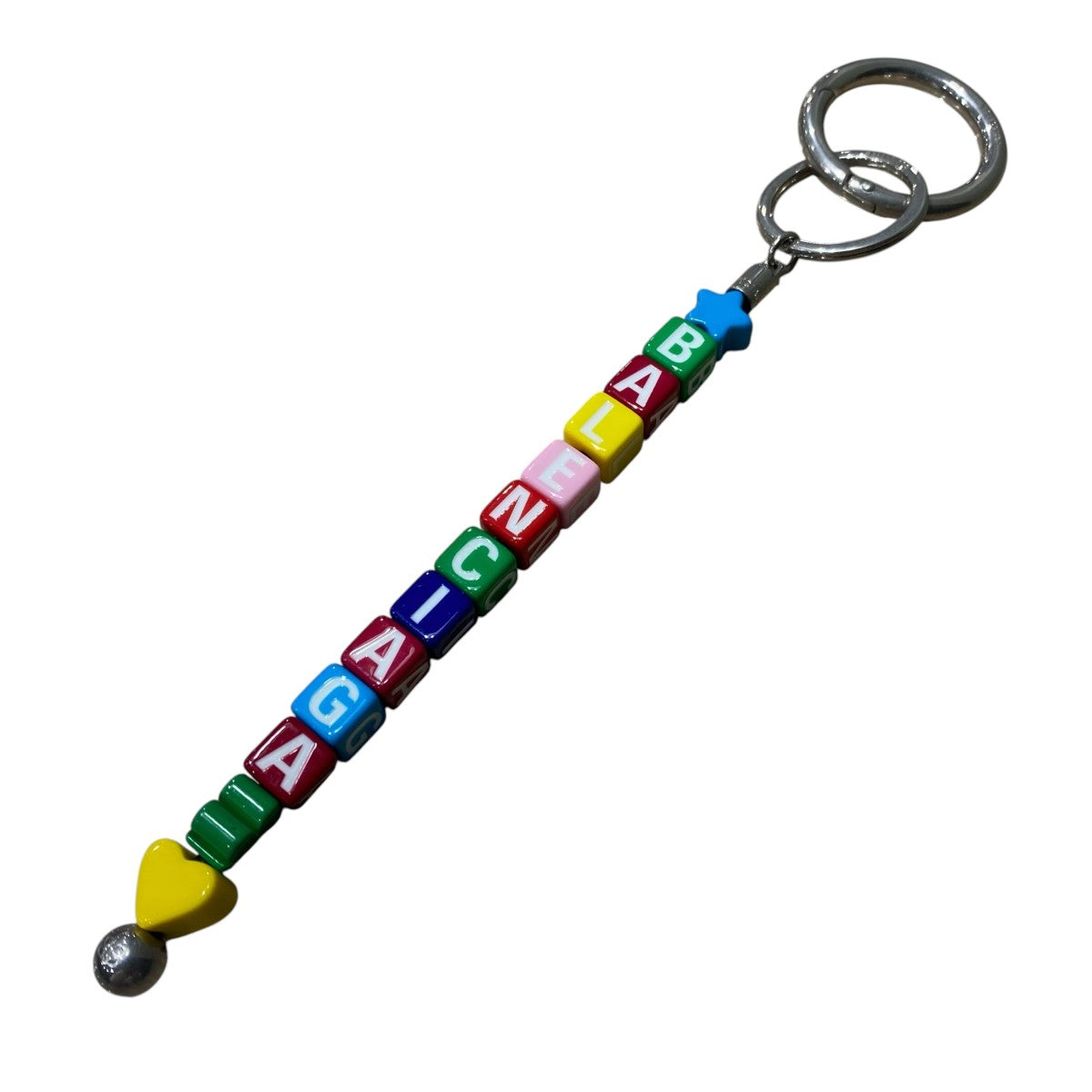 Logo Beaded Keyring