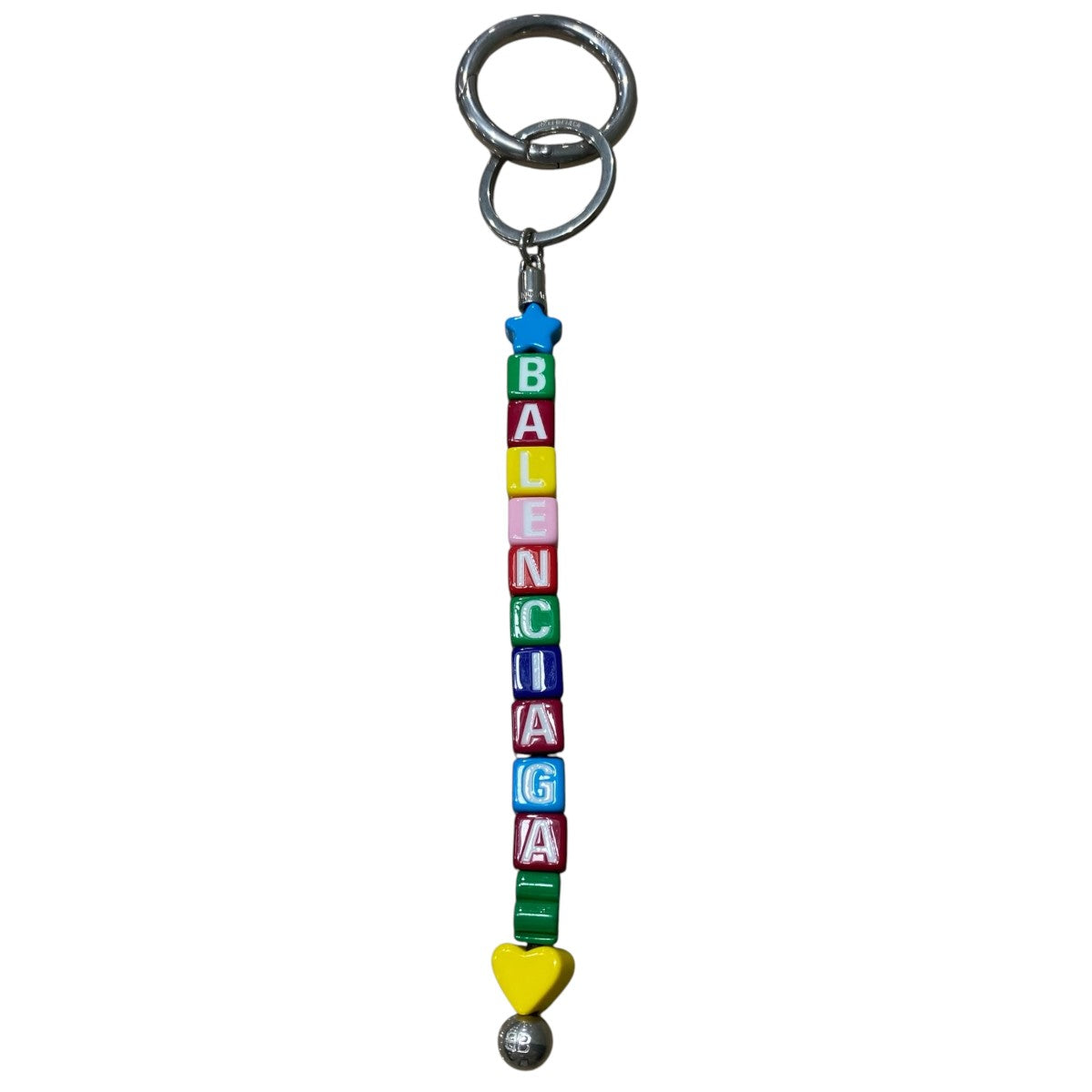 Logo Beaded Keyring