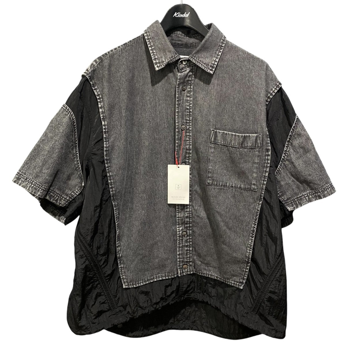 Denim Prime-Over Layering Short Sleeve Shirt11251211212 8oz