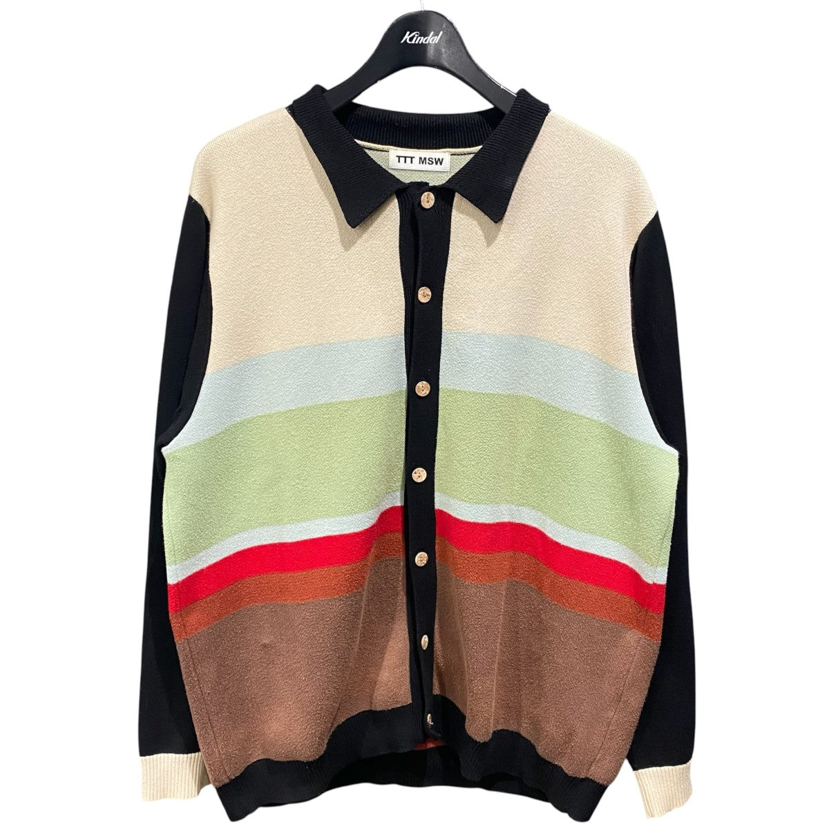 Border Knit CardiganTTT-2022AW-KT01