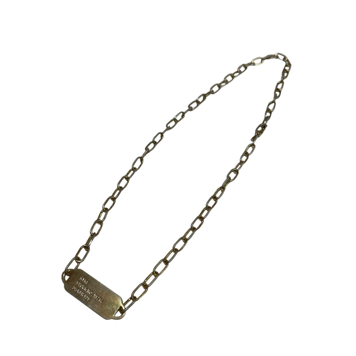 HYKE(ハイク) ID CHAIN NECKLACEチェーンネックレス ゴールド｜【公式】カインドオルオンライン  ブランド古着・中古通販【kindal】