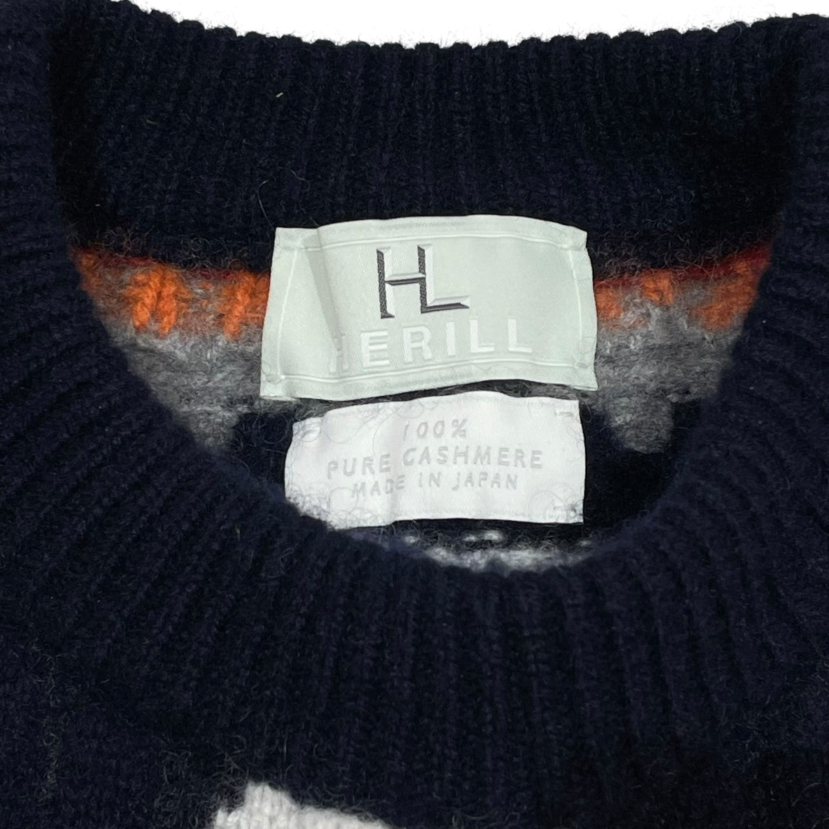 CASHIMERE JAQUARD SWEATER24 080 HL 8090 30