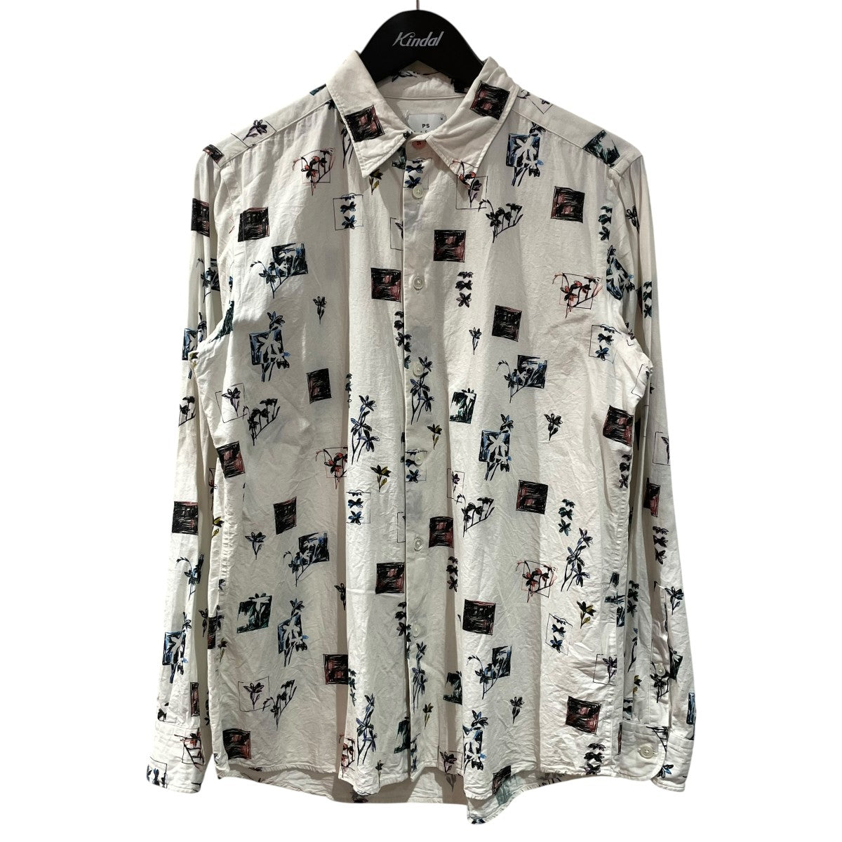 Paul Smith 長袖柄シャツPY WR 72266 古着・中古-1枚目のアイテム画像