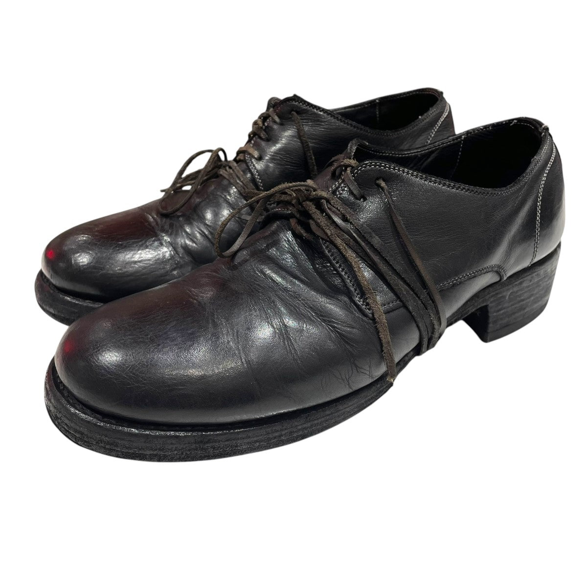 GUIDI(グイディ) レザーシューズ ブラック サイズ 42｜【公式 