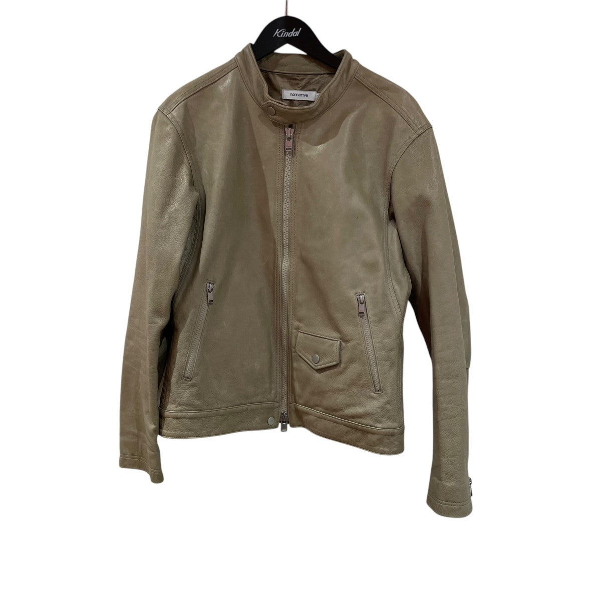 nonnative(ノンネイティブ) RIDER BLOUSON COW LEATHERライダース 