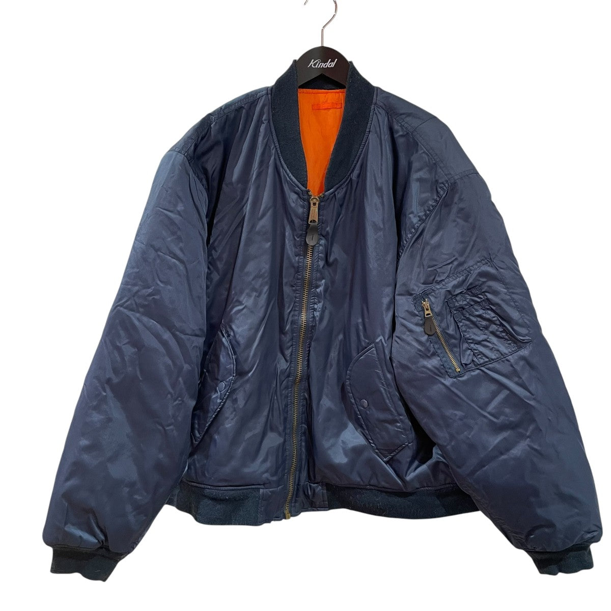 EDGE(エッジ) リバーシブルMA-1ジャケットMA-1ジャケット ネイビー