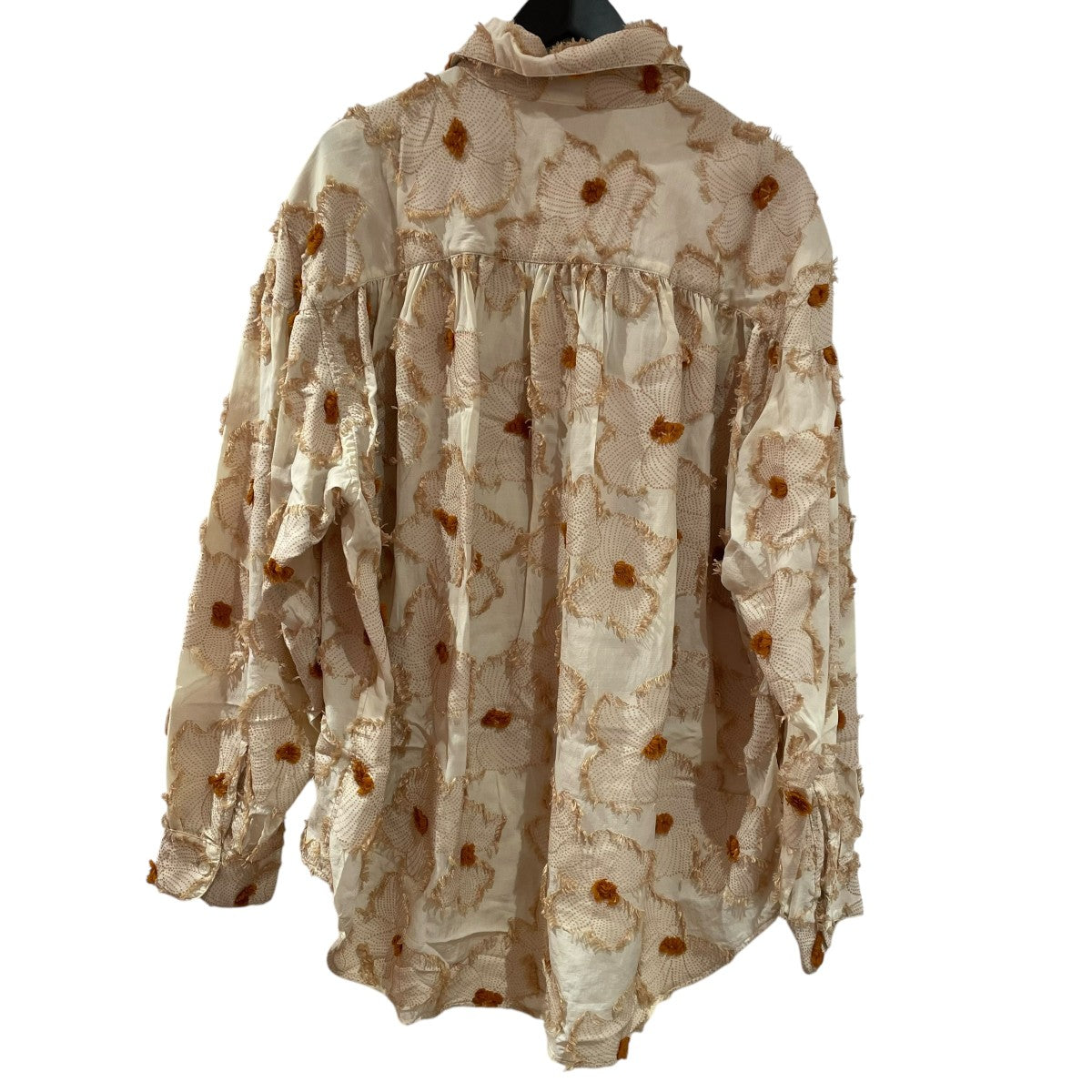 AiE Painter Shirt CU PE C Floral Cut Jq長袖シャツMR976 古着・中古-2枚目のアイテム画像
