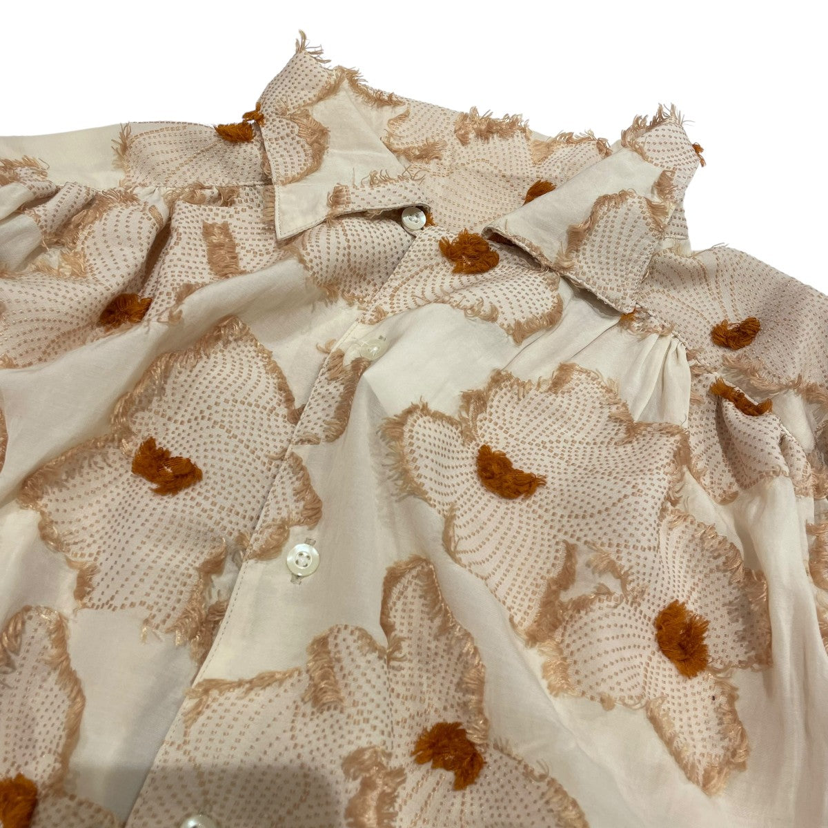 AiE Painter Shirt CU PE C Floral Cut Jq長袖シャツMR976 古着・中古-3枚目のアイテム画像