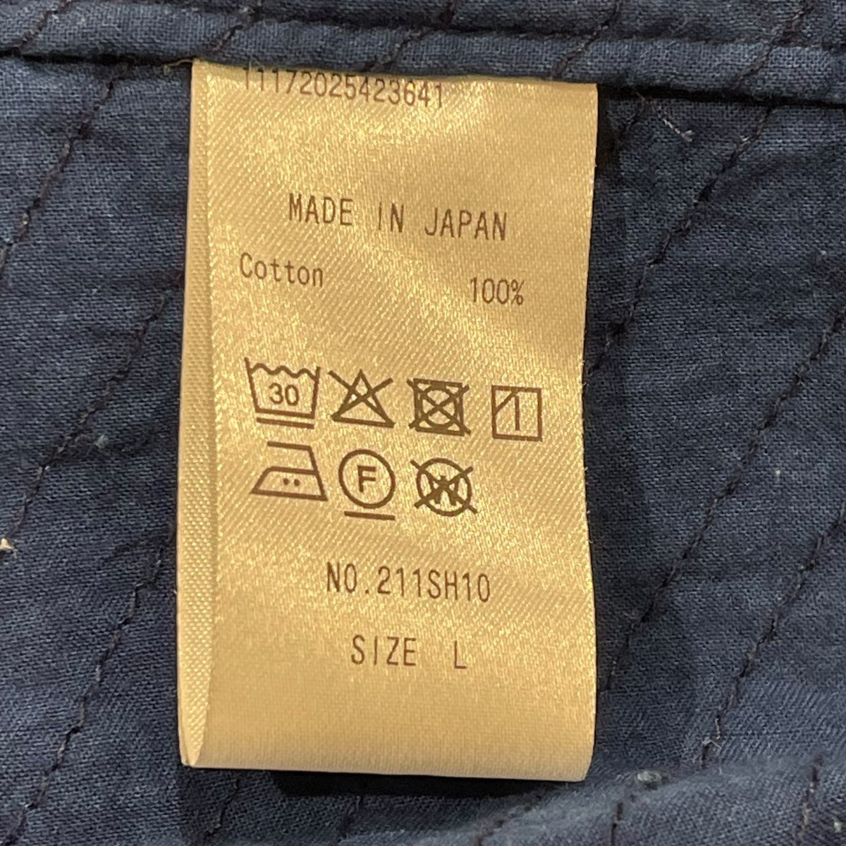 COLINA コットン長袖シャツ211SH10 古着・中古-6枚目のアイテム画像