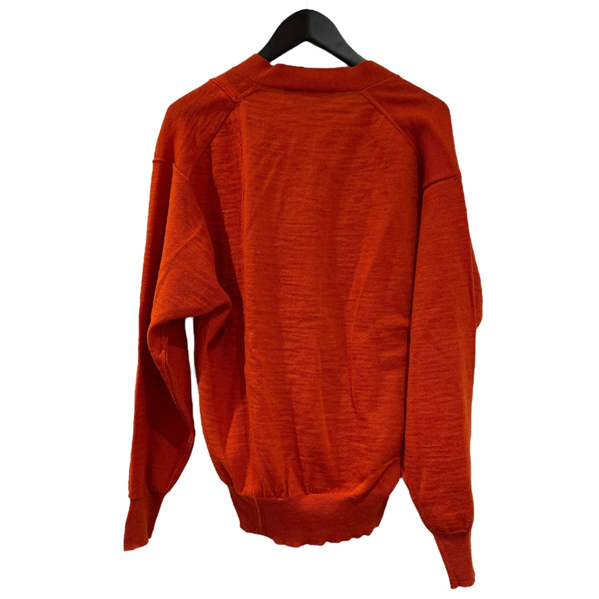 COMME des GARCONS HOMME AD2000 田中オム カッティングデザインウールカーディガンニットカーディガンHN-040090 古着・中古-2枚目のアイテム画像