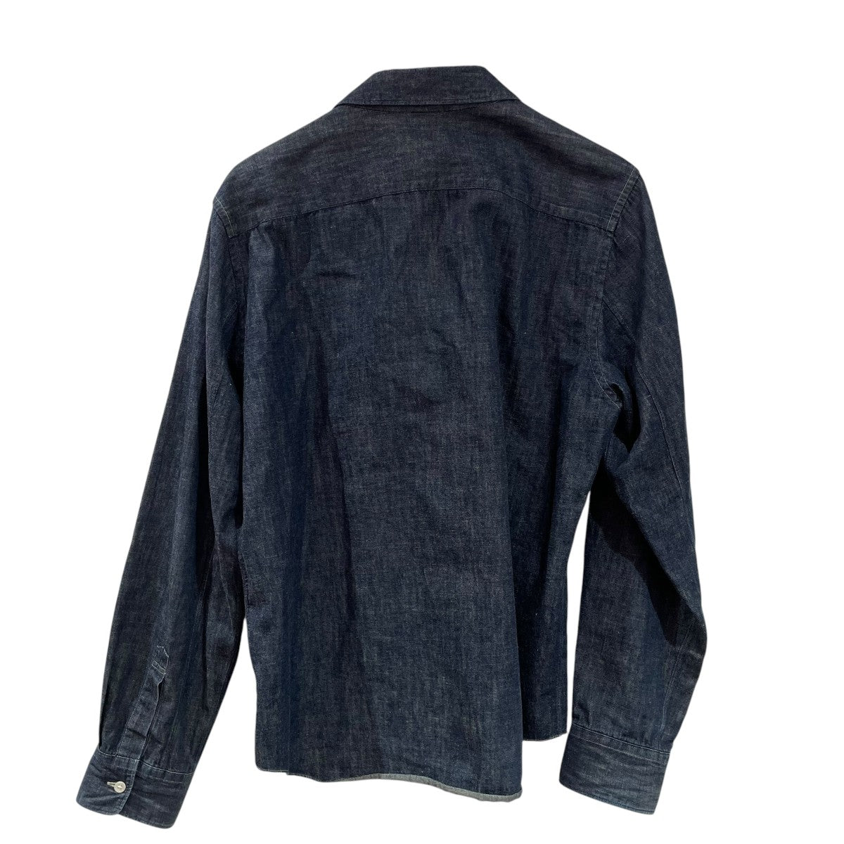 COMME des GARCONS HOMME PLUS 02SSAD2001 ジップデニムシャツPE-B013 古着・中古-2枚目のアイテム画像