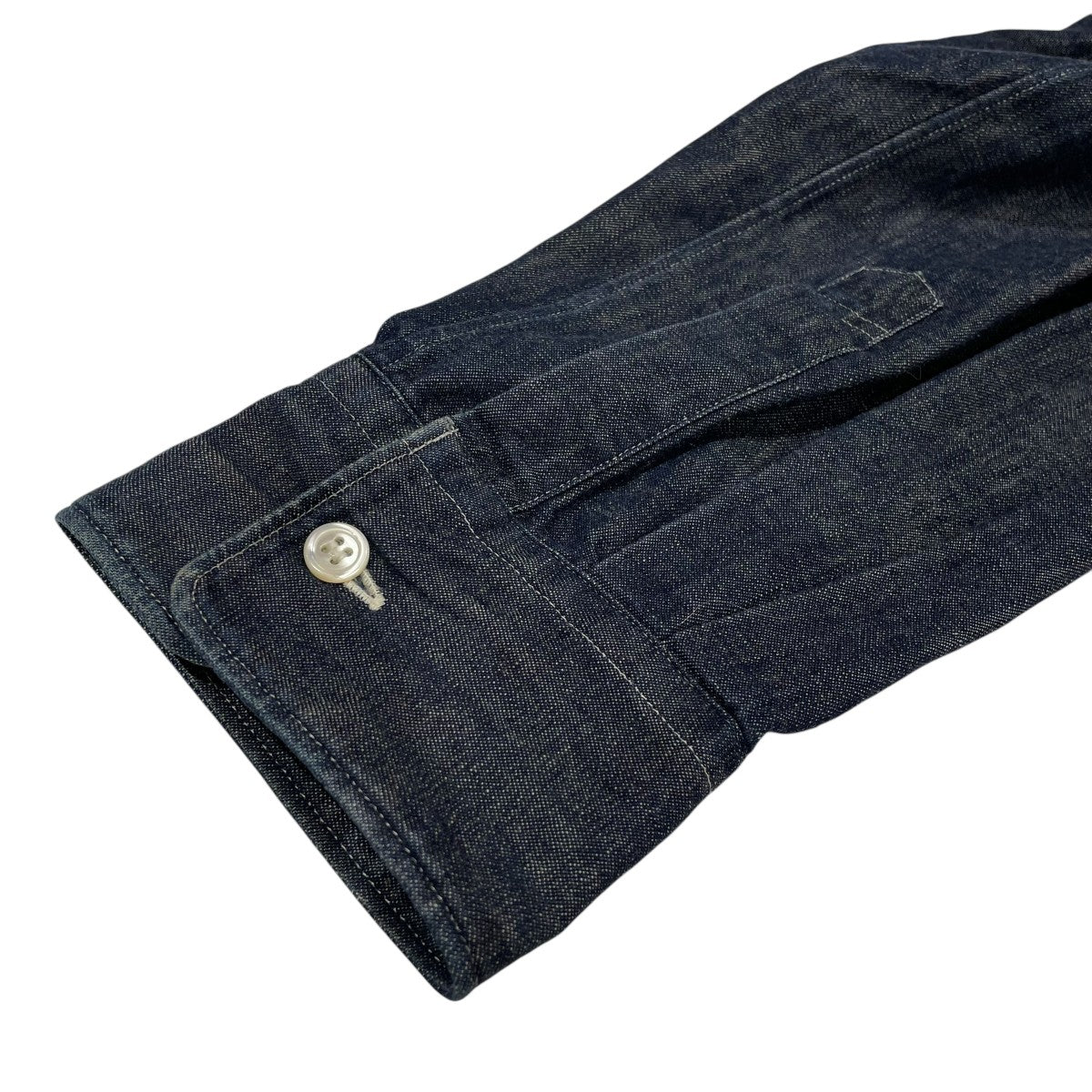 COMME des GARCONS HOMME PLUS 02SSAD2001 ジップデニムシャツPE-B013 古着・中古-4枚目のアイテム画像